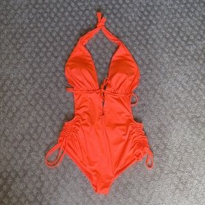 Vitamin A one-piece swimsuit - orange - size 6